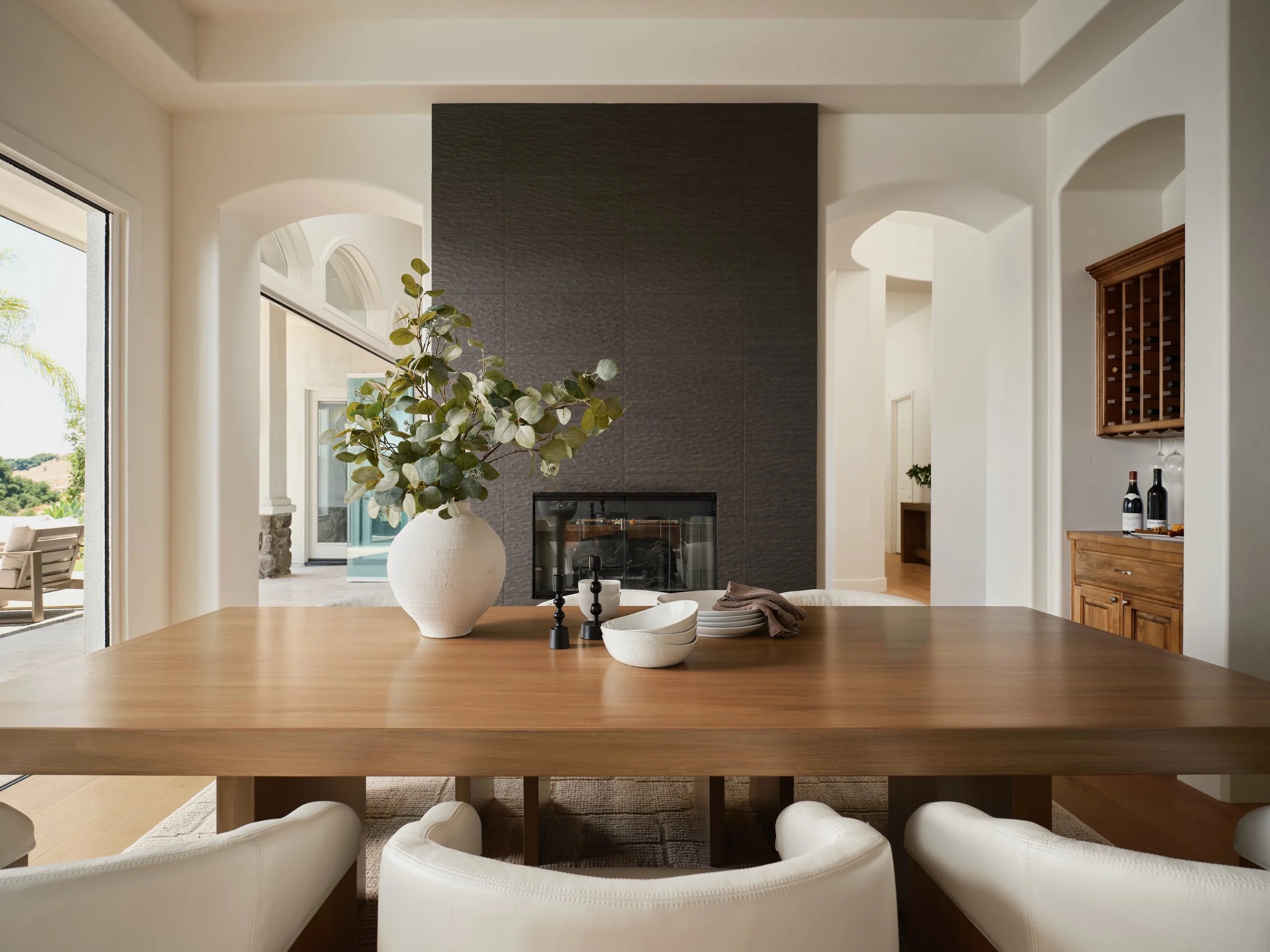 Royal View Drive living space designed by Fuller Living Interiors